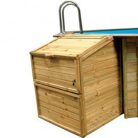Gre - Caseta local técnico de madera - BricoandPool