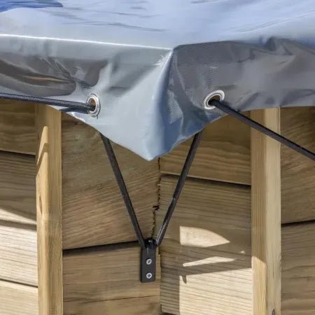 Gre - Cobertor de invierno para piscinas de madera Sunbay - BricoandPool