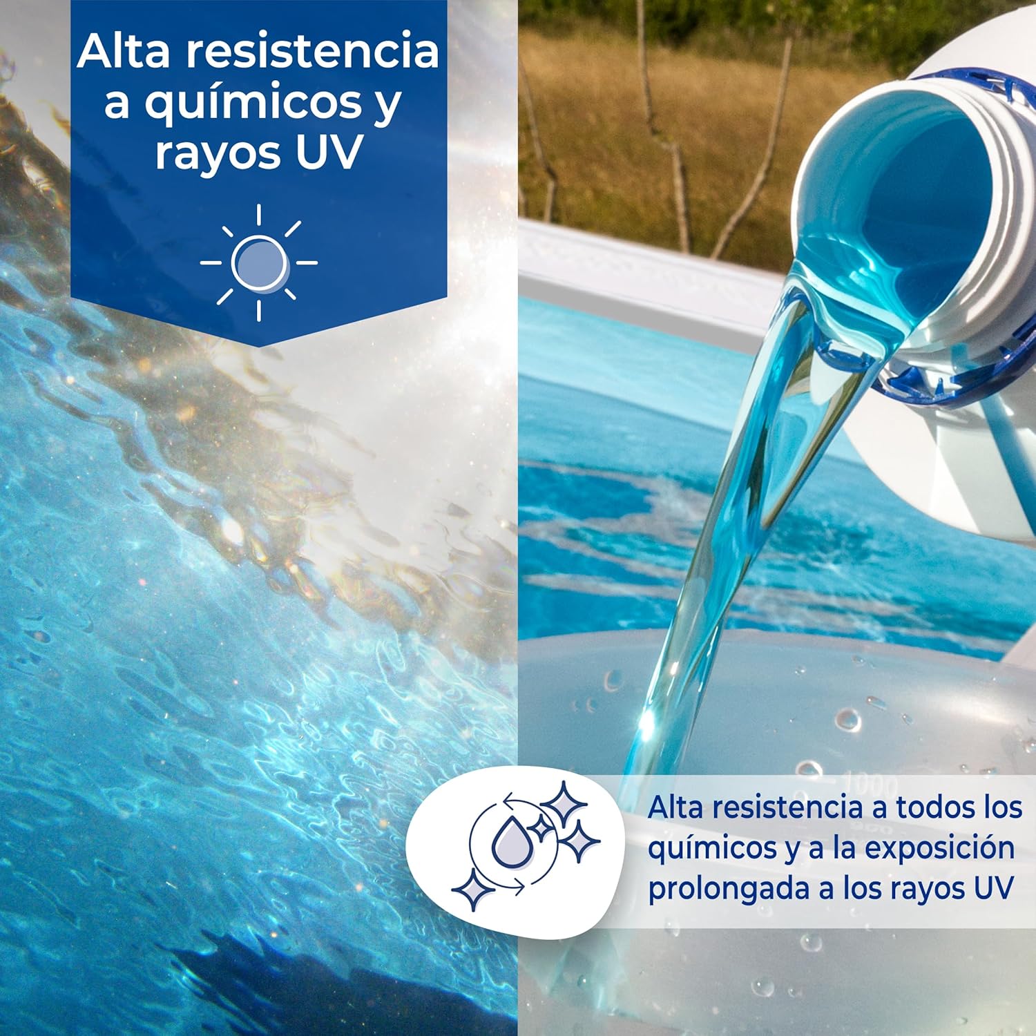 Gre - Liner para piscina de acero de 90 CM de altura - BricoandPool
