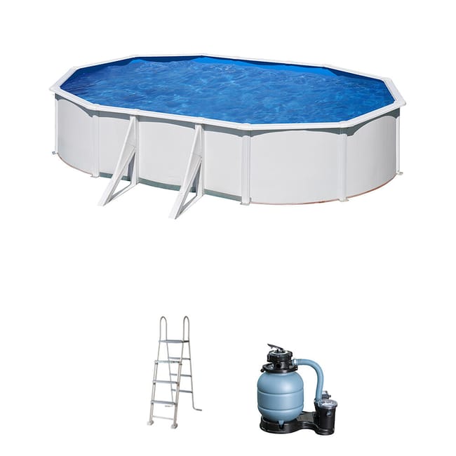 Gre - Piscina desmontable Fidji Ovalada - BricoandPool