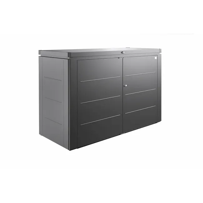 Biohort – HighBoard armario metálico Gris oscuro Metálico
