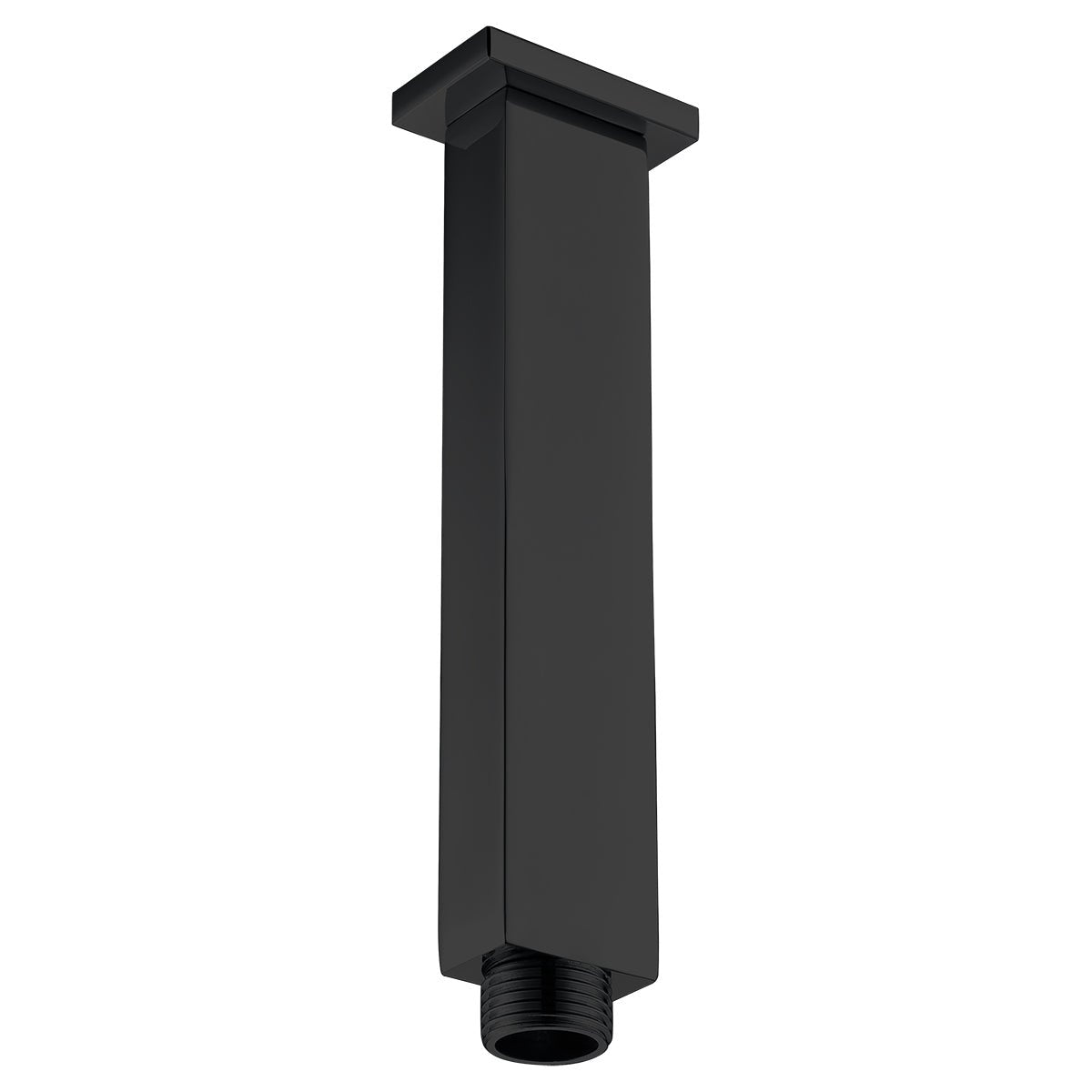 Imex - Brazo techo cuadrado negro mate - BricoandPool