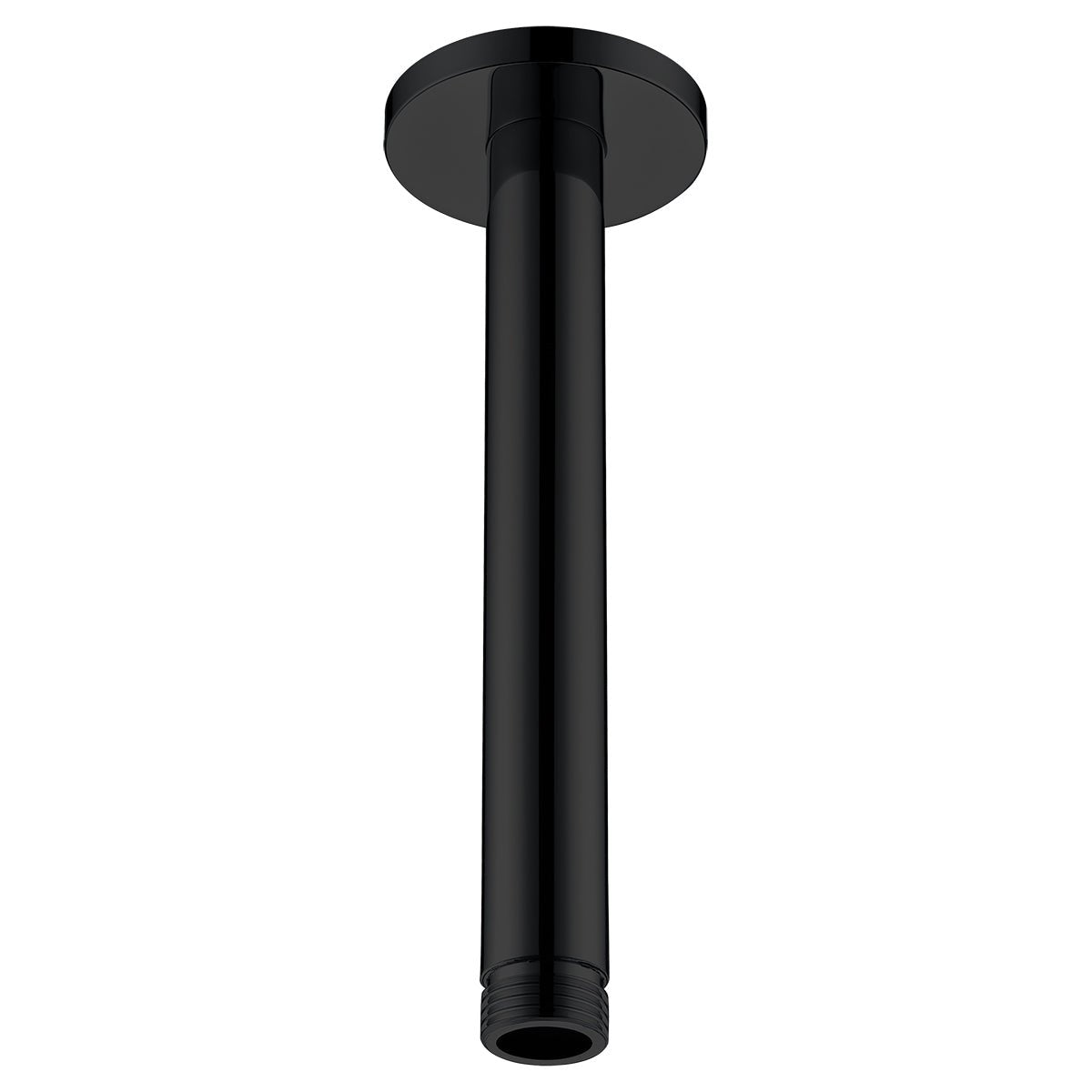 Imex - Brazo techo redondo negro mate - BricoandPool