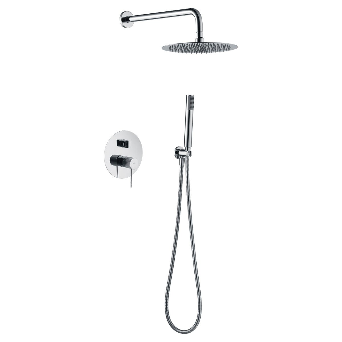Imex - Conjunto de ducha empotrado monomando Line - BricoandPool