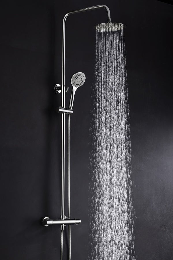 Imex - Conjunto de ducha termostático Creta - BricoandPool