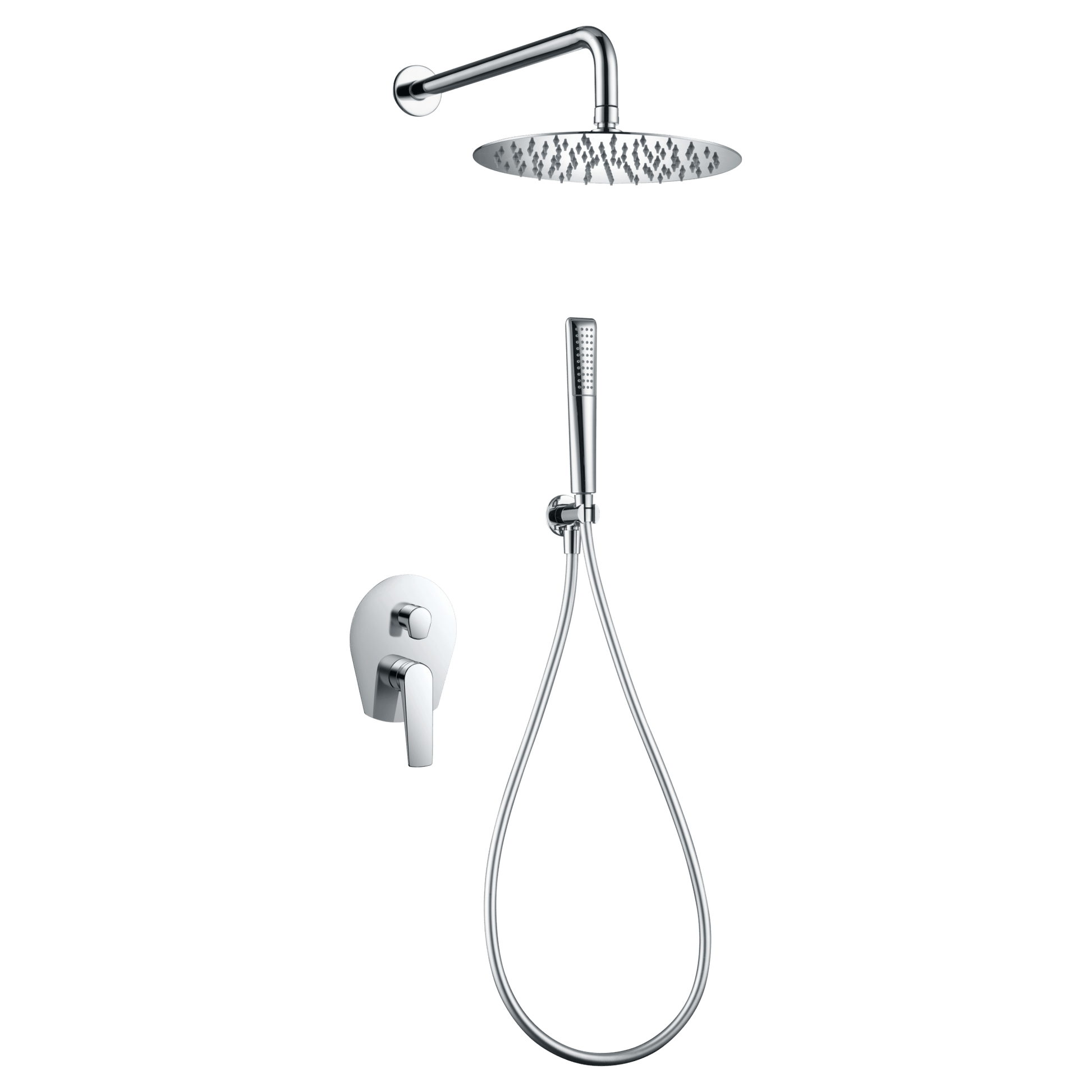 Imex - Conjunto ducha monomando empotrado Delos - BricoandPool