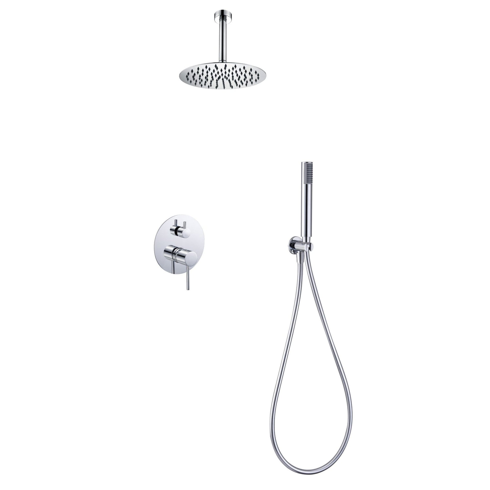 Imex - Conjunto ducha monomando empotrado Tívoli - BricoandPool