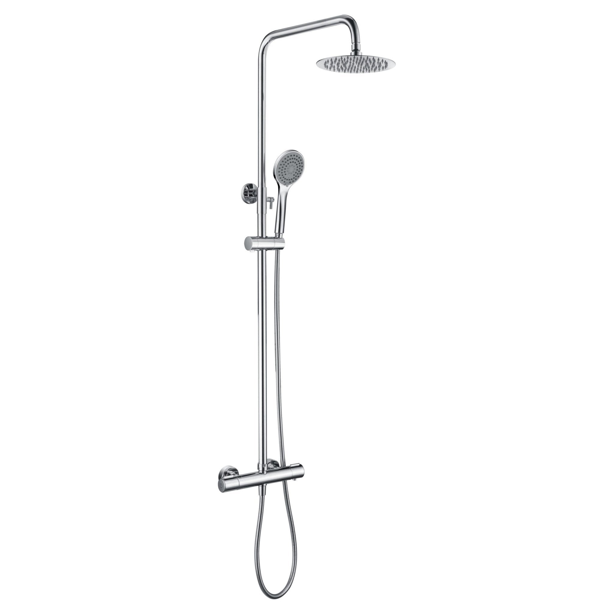 Imex - Conjunto ducha termostático Eco - Kent - BricoandPool