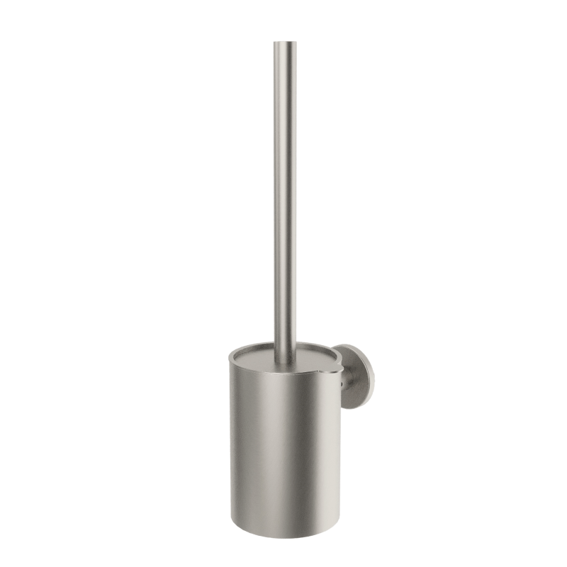 Imex - Escobillero pared Practic acero cepillado - BricoandPool