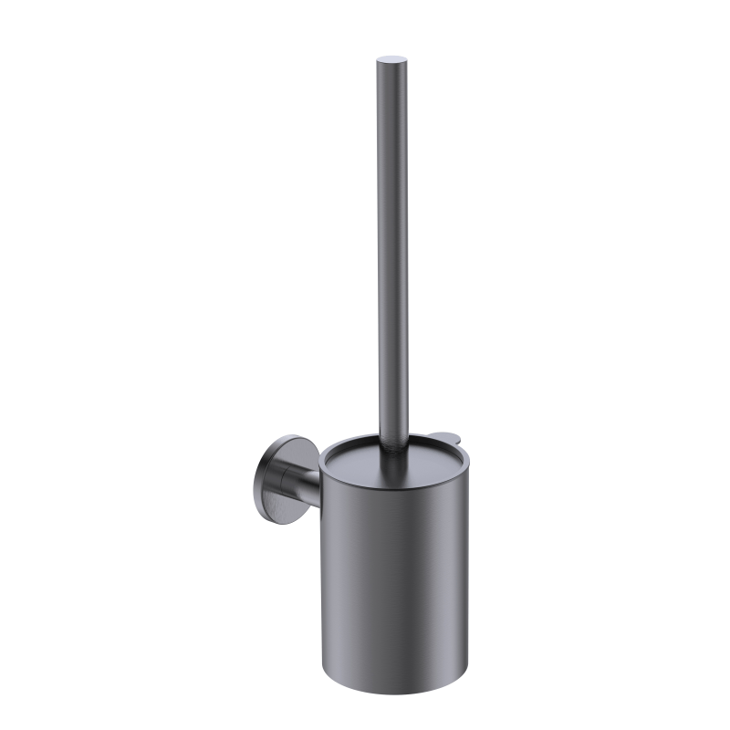 Imex - Escobillero pared Practic black gun metal - BricoandPool