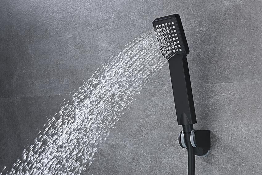 Imex - Grifo de baño/ducha Fiyi negro mate - BricoandPool