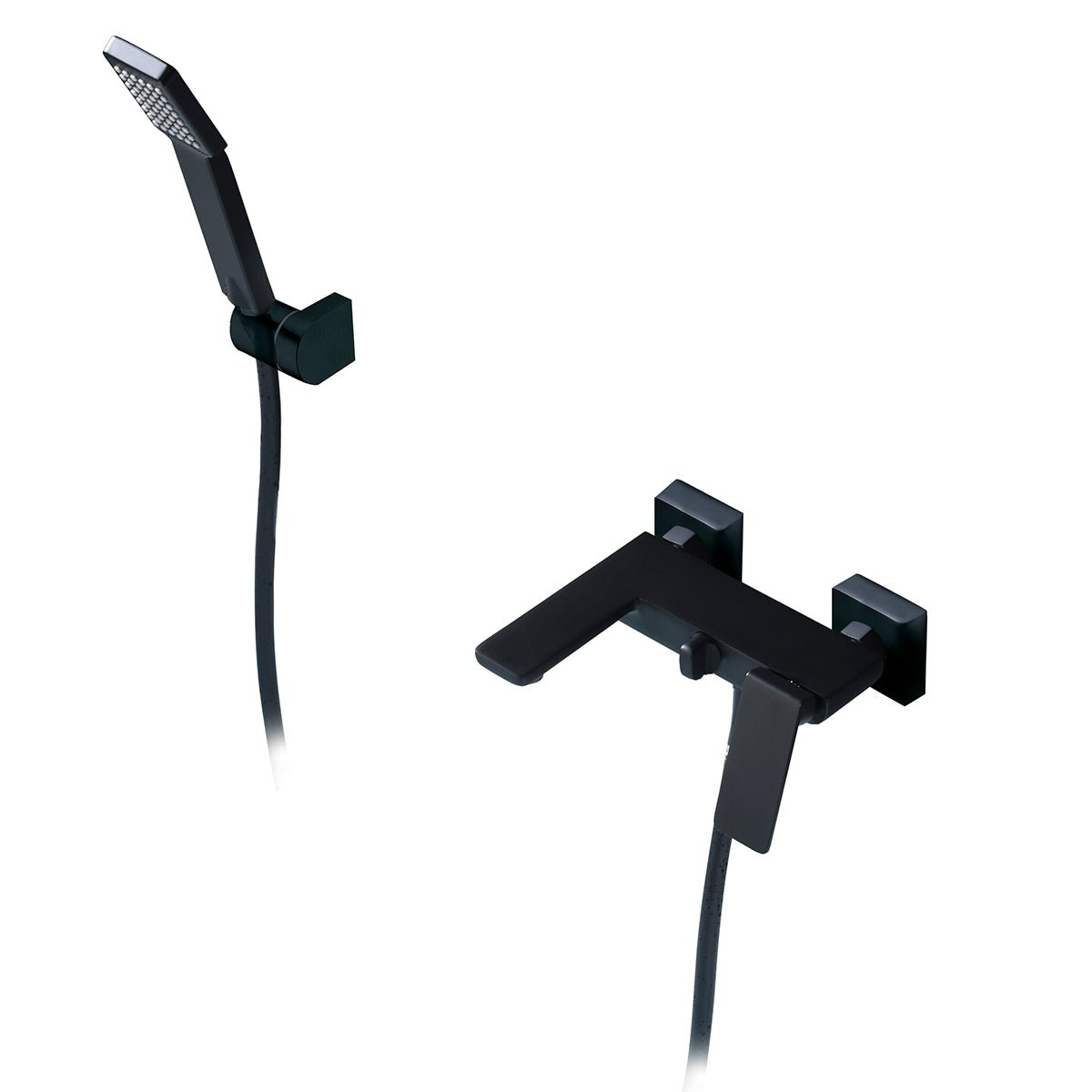 Imex - Grifo de baño/ducha Fiyi negro mate - BricoandPool