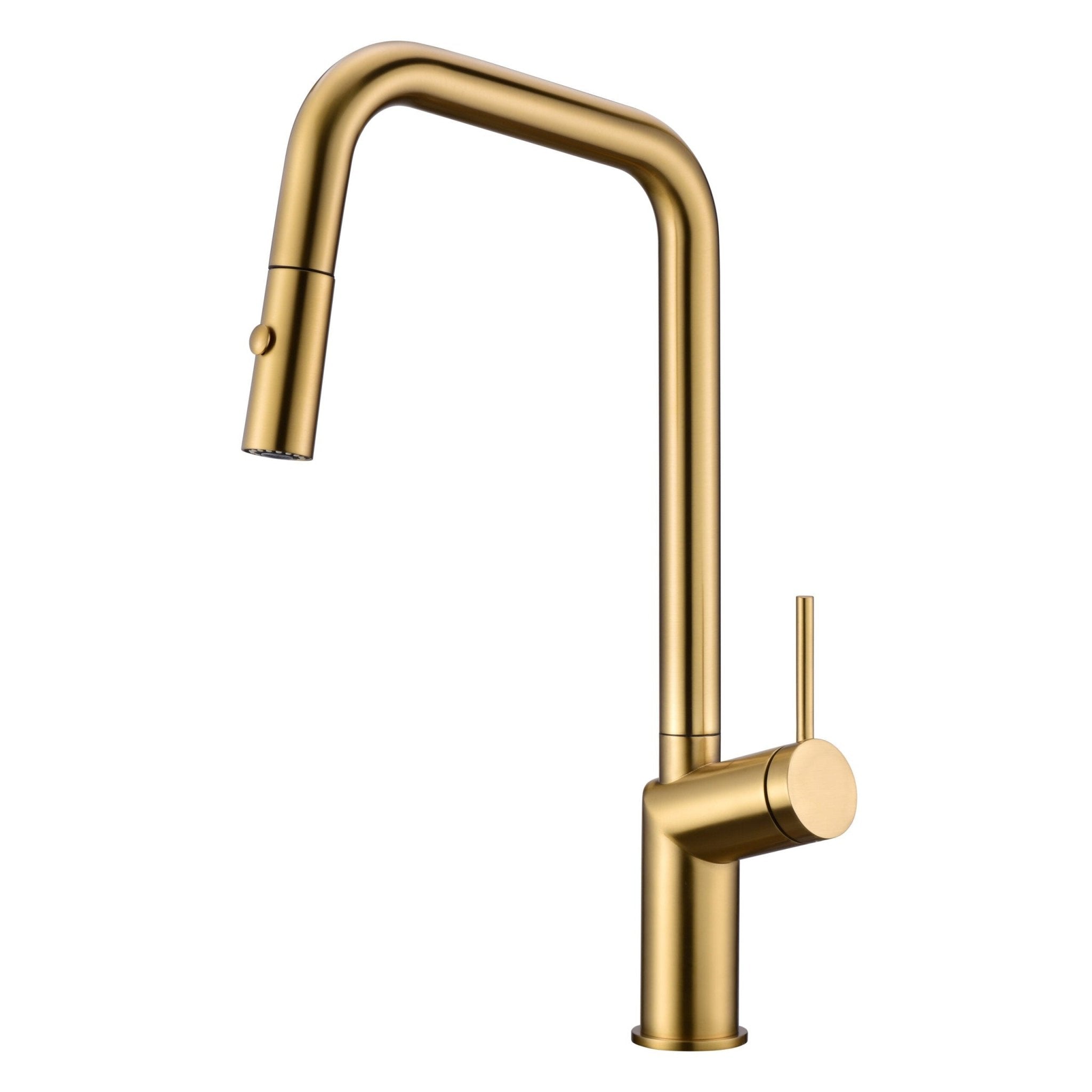 Imex - Grifo de cocina BONN oro cepillado - BricoandPool