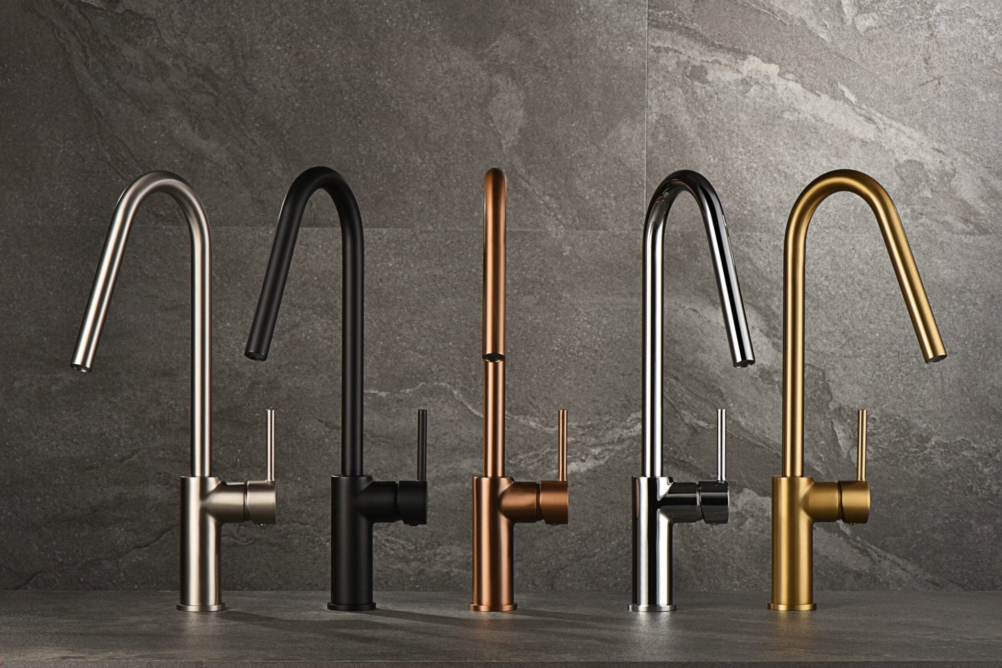 Imex - Grifo de cocina KENIA n’quel cepillado - BricoandPool
