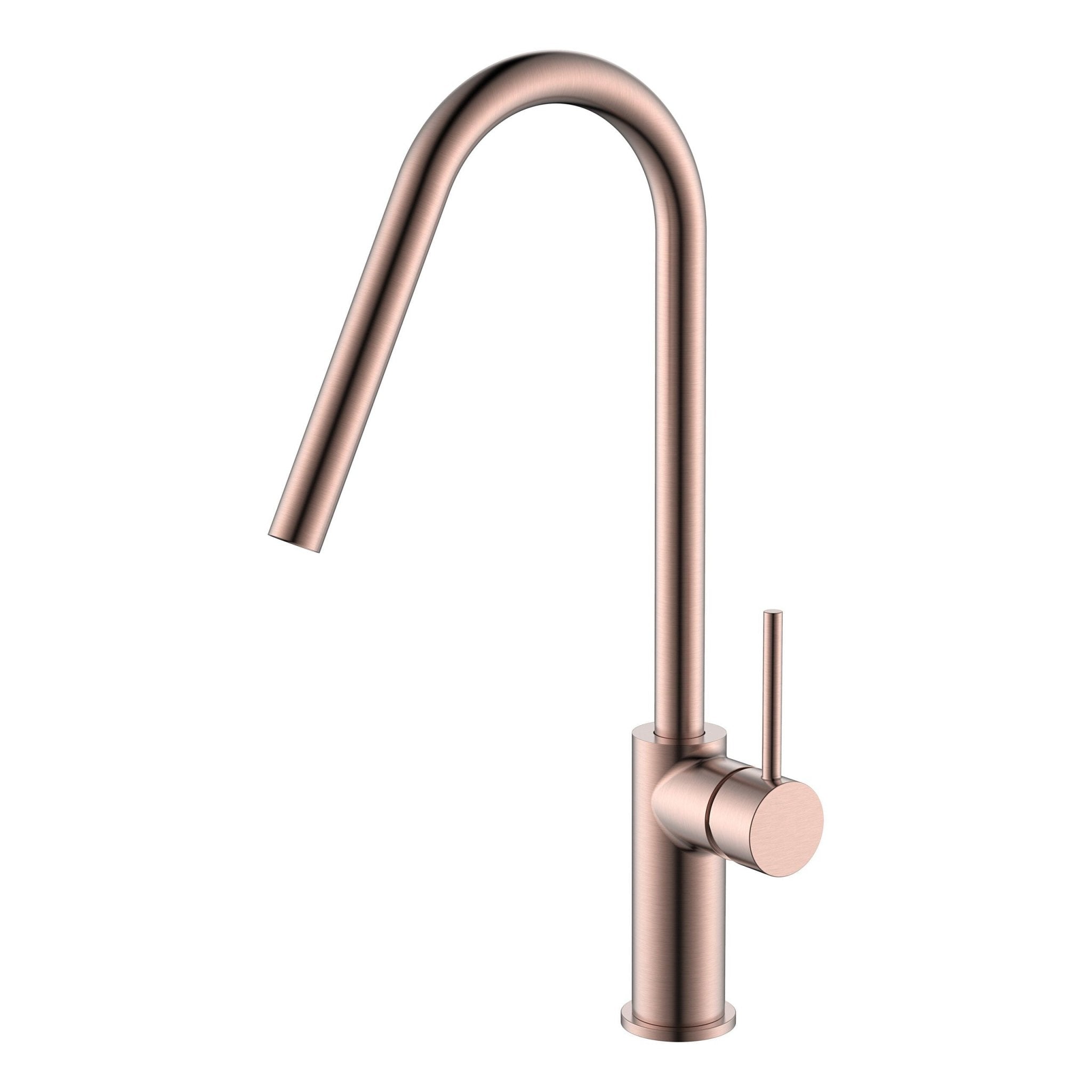 Imex - Grifo de cocina KENIA oro rosa cepillado - BricoandPool