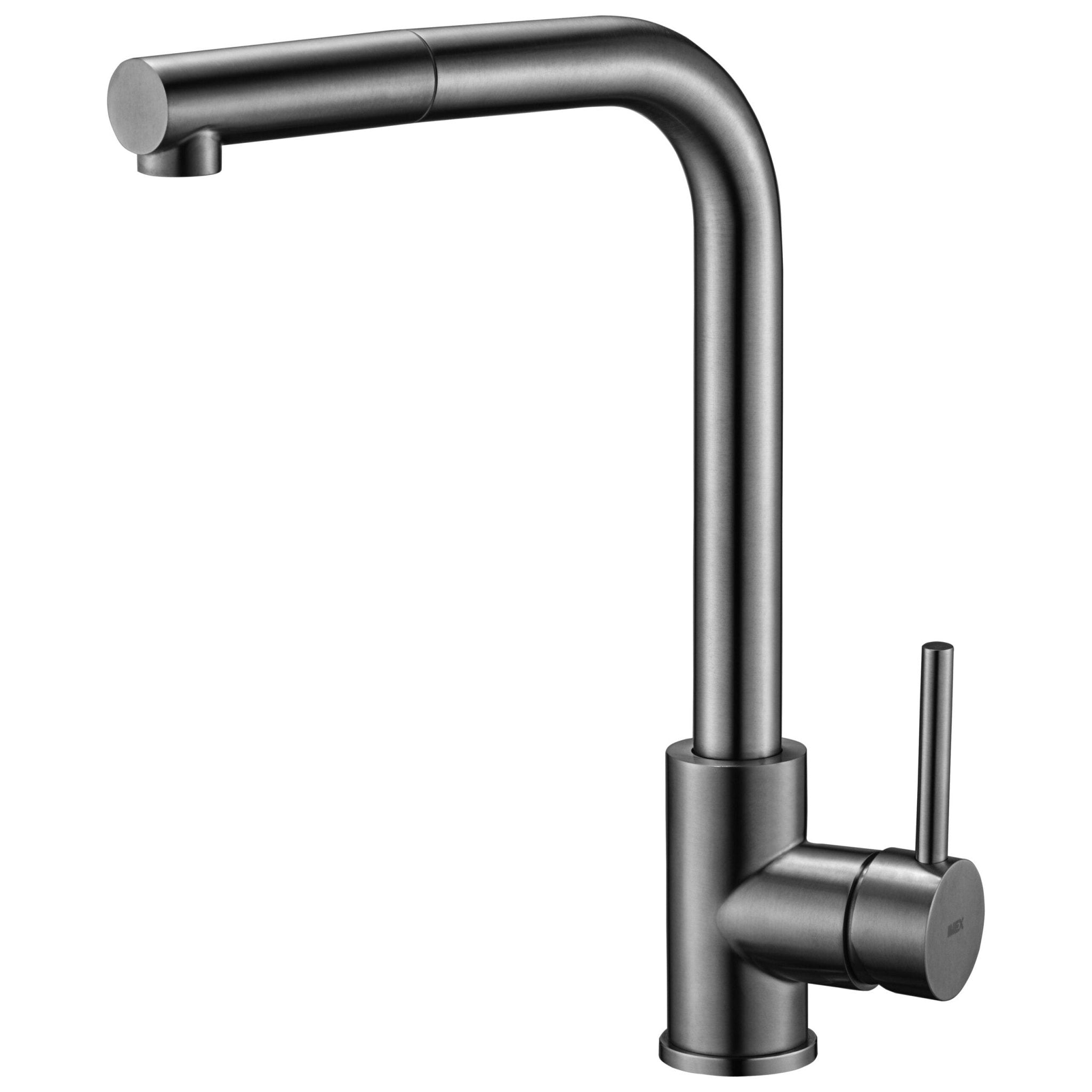 Imex - Grifo de cocina MALTA black gun metal - BricoandPool
