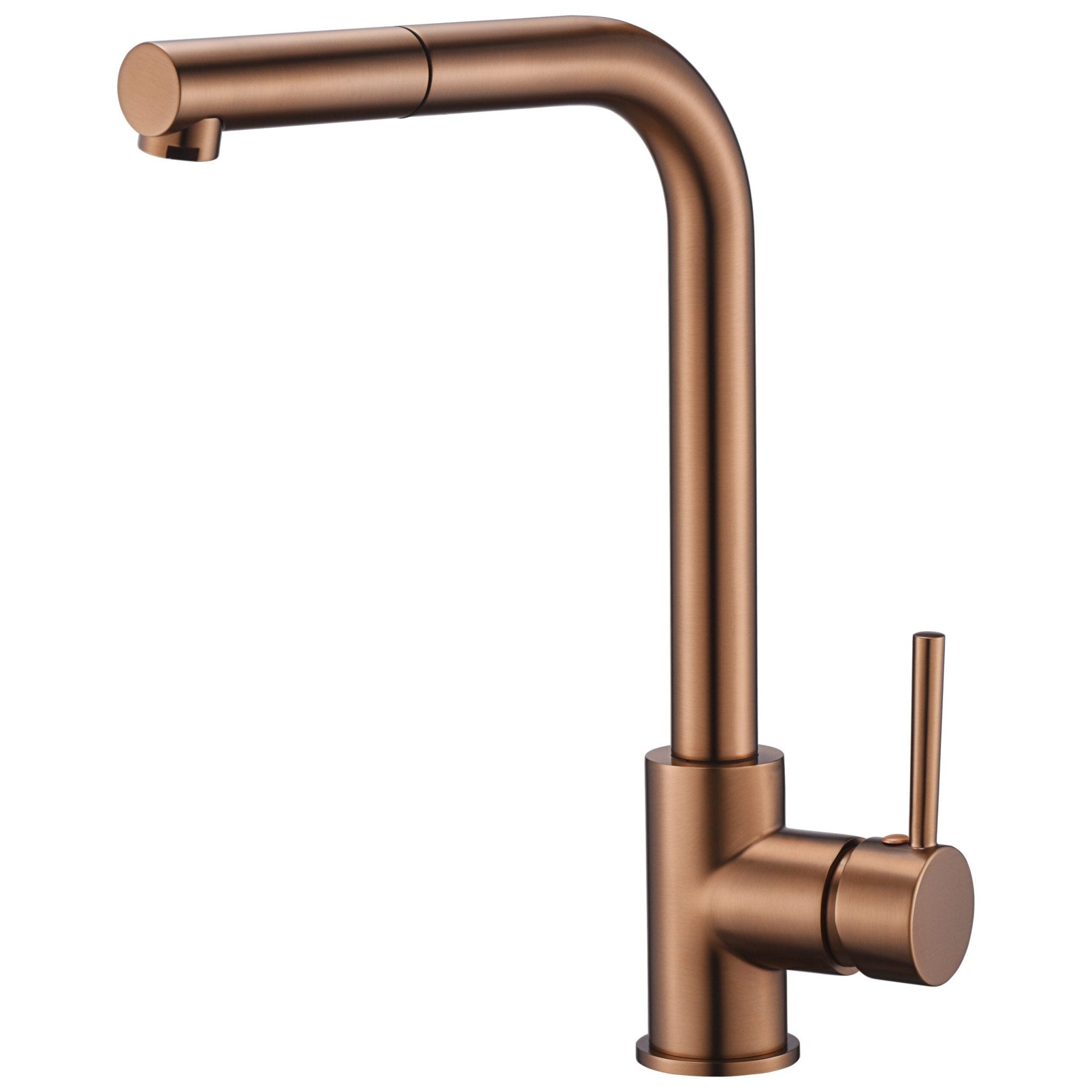 Imex - Grifo de cocina MALTA oro rosa cepillado - BricoandPool