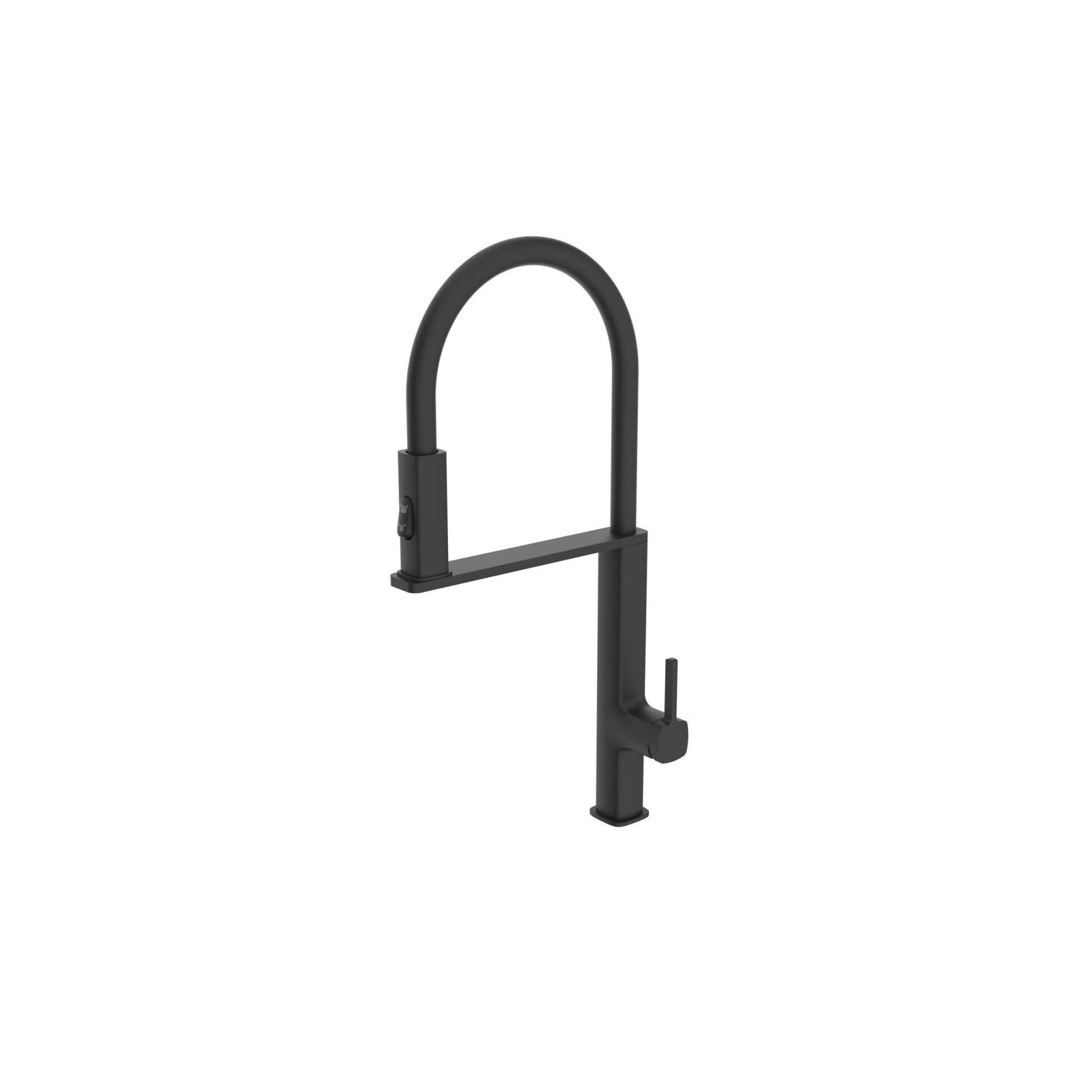 Imex - Grifo de cocina MENORCA negro mate - BricoandPool