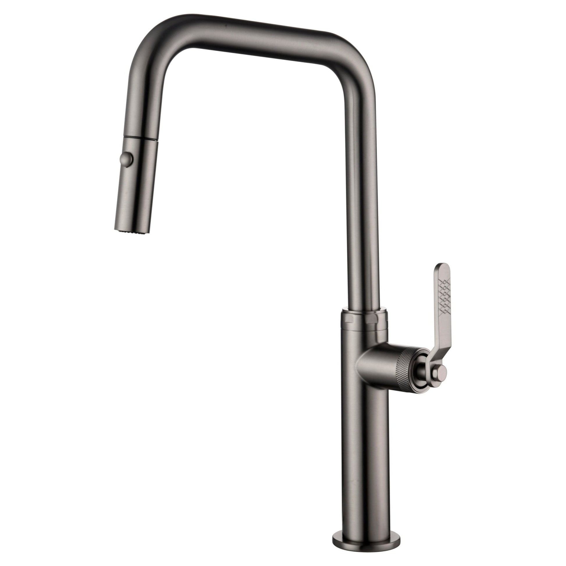 Imex - Grifo de cocina NIZA black gun metal - BricoandPool