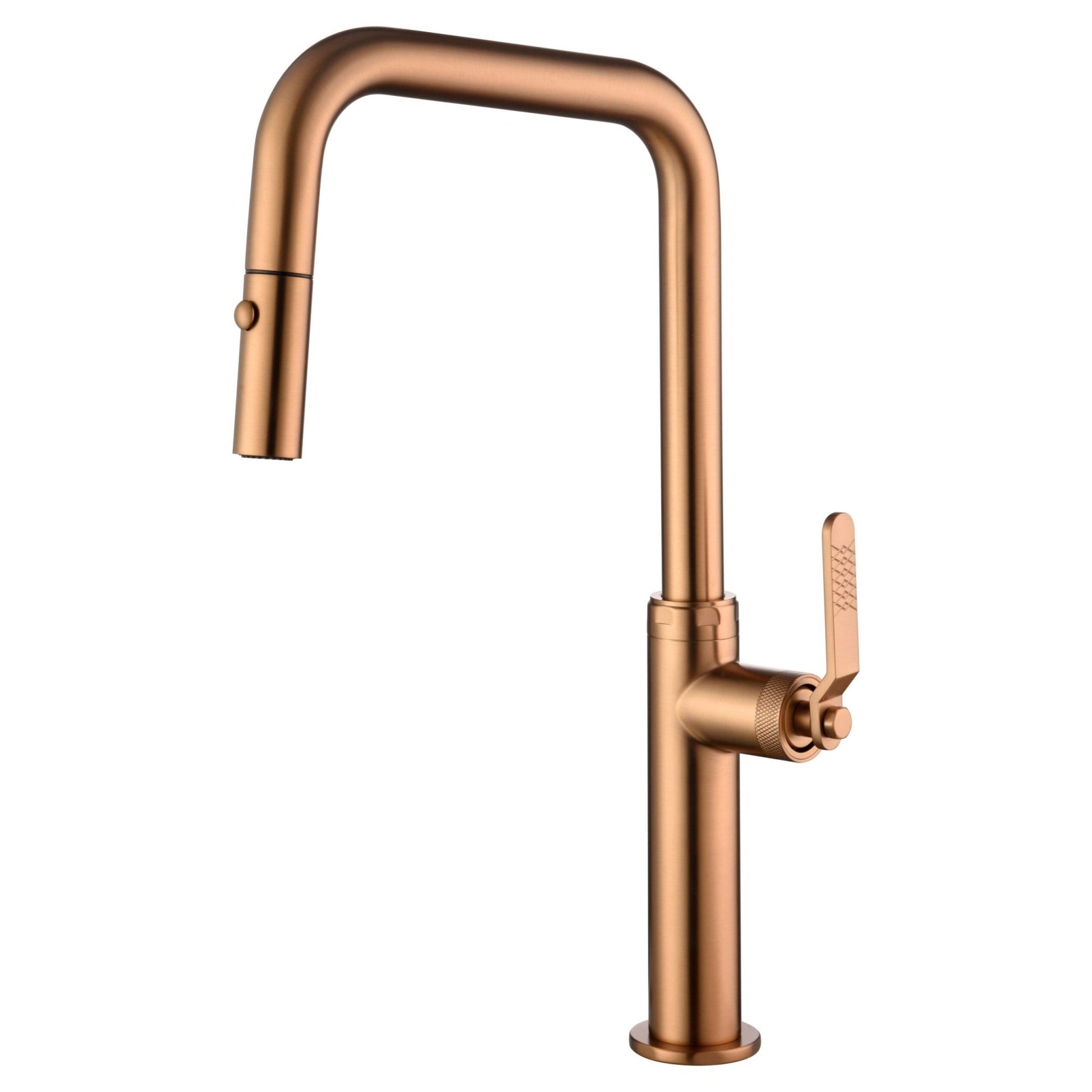 Imex - Grifo de cocina NIZA oro rosa cepillado - BricoandPool