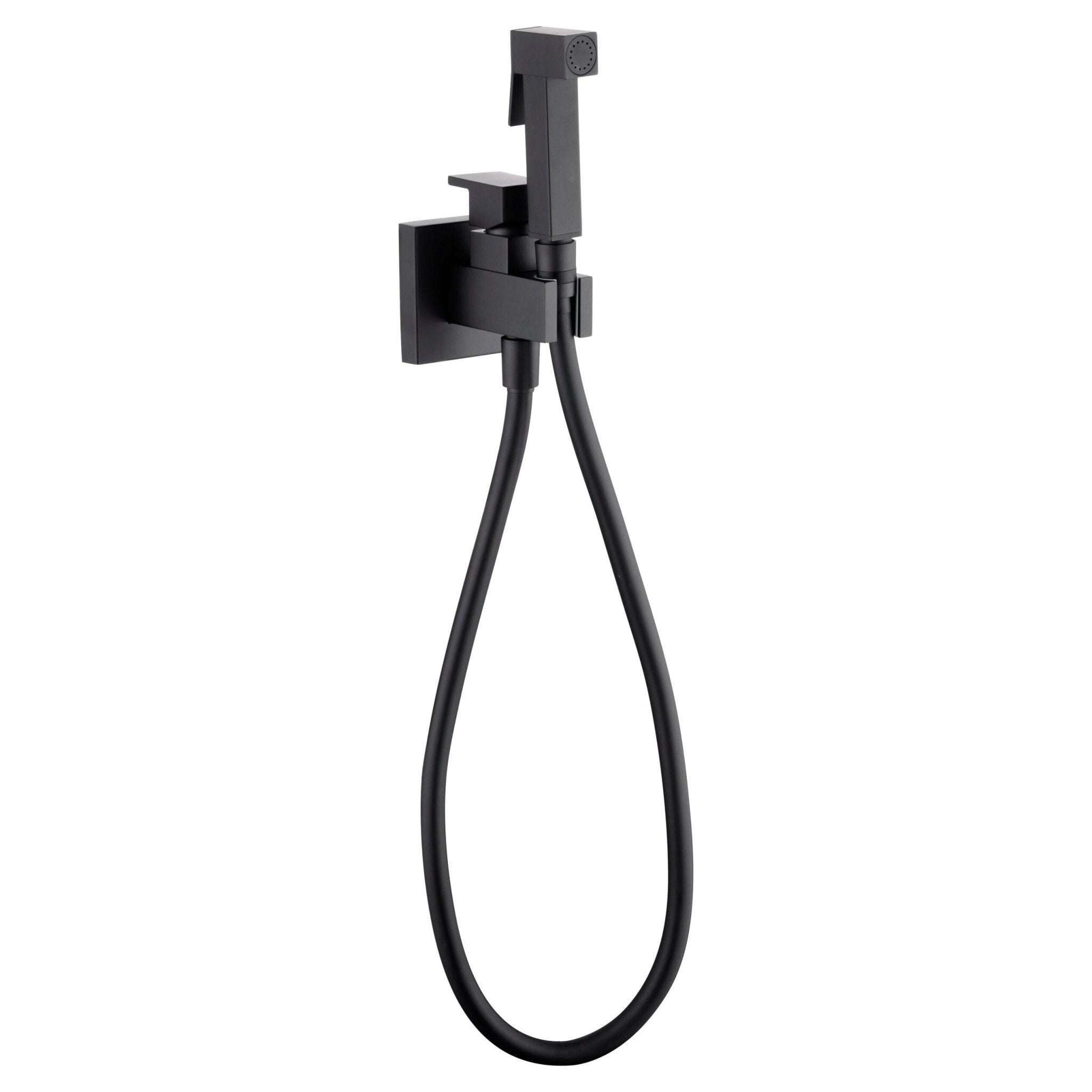Imex - Grifo empotrado de bidé Irlanda negro mate - BricoandPool