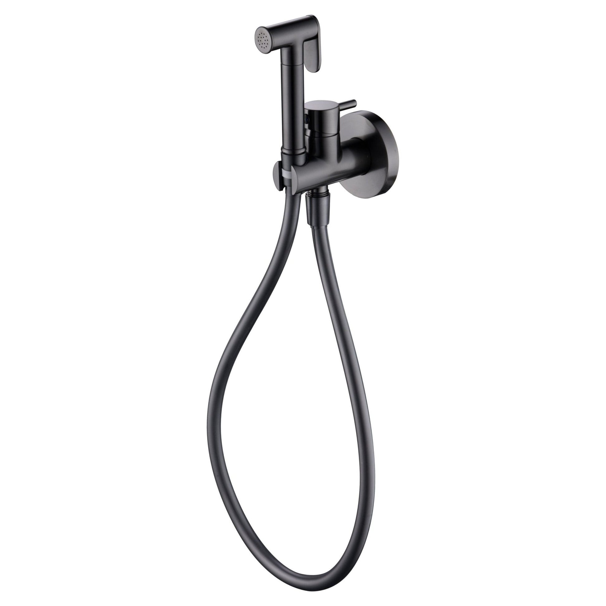 Imex - Grifo empotrado de bidé Munich black gun metal - BricoandPool