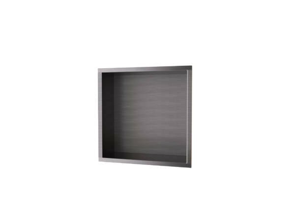 Imex - Hornacina cuadrada Atlantic black gun metal - BricoandPool
