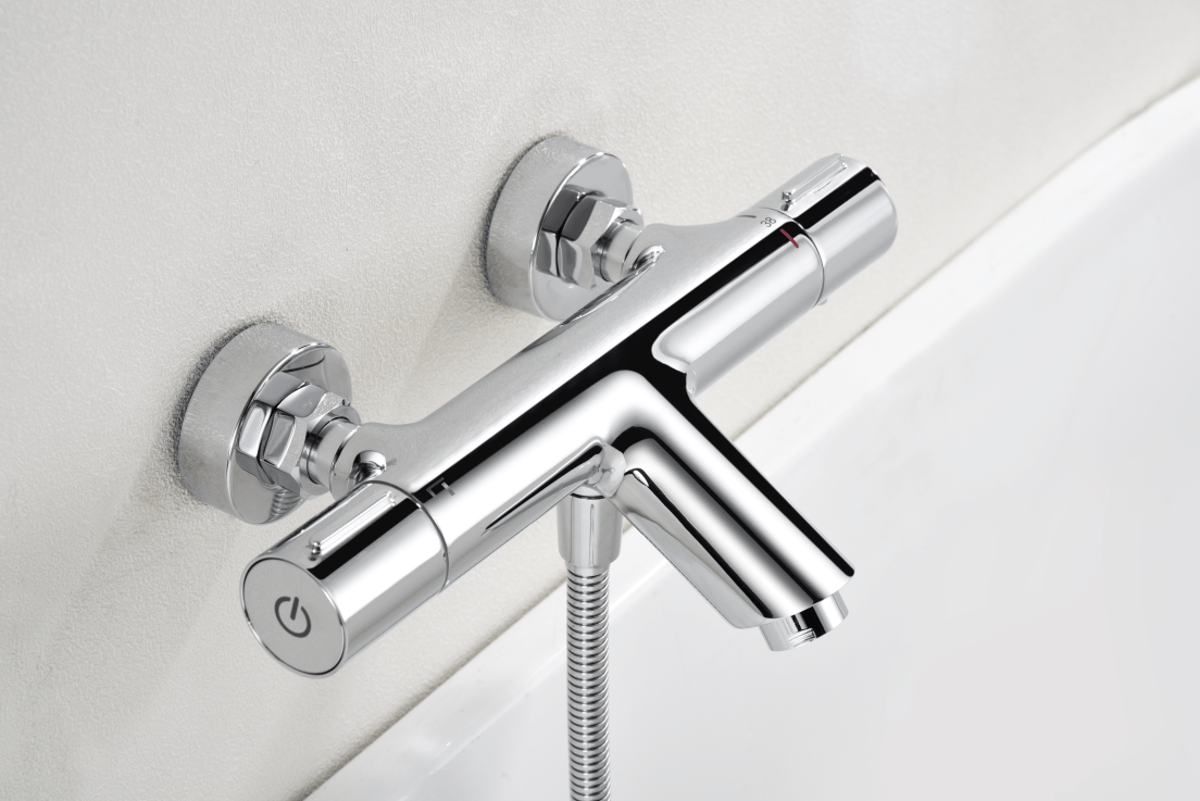 Imex - Kit baño/ducha termostático Eco - Kent - BricoandPool