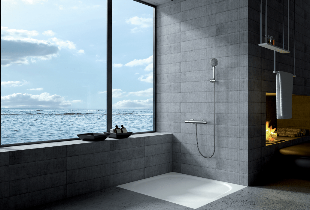 Imex - Kit ducha termostático Eco - Kent - BricoandPool