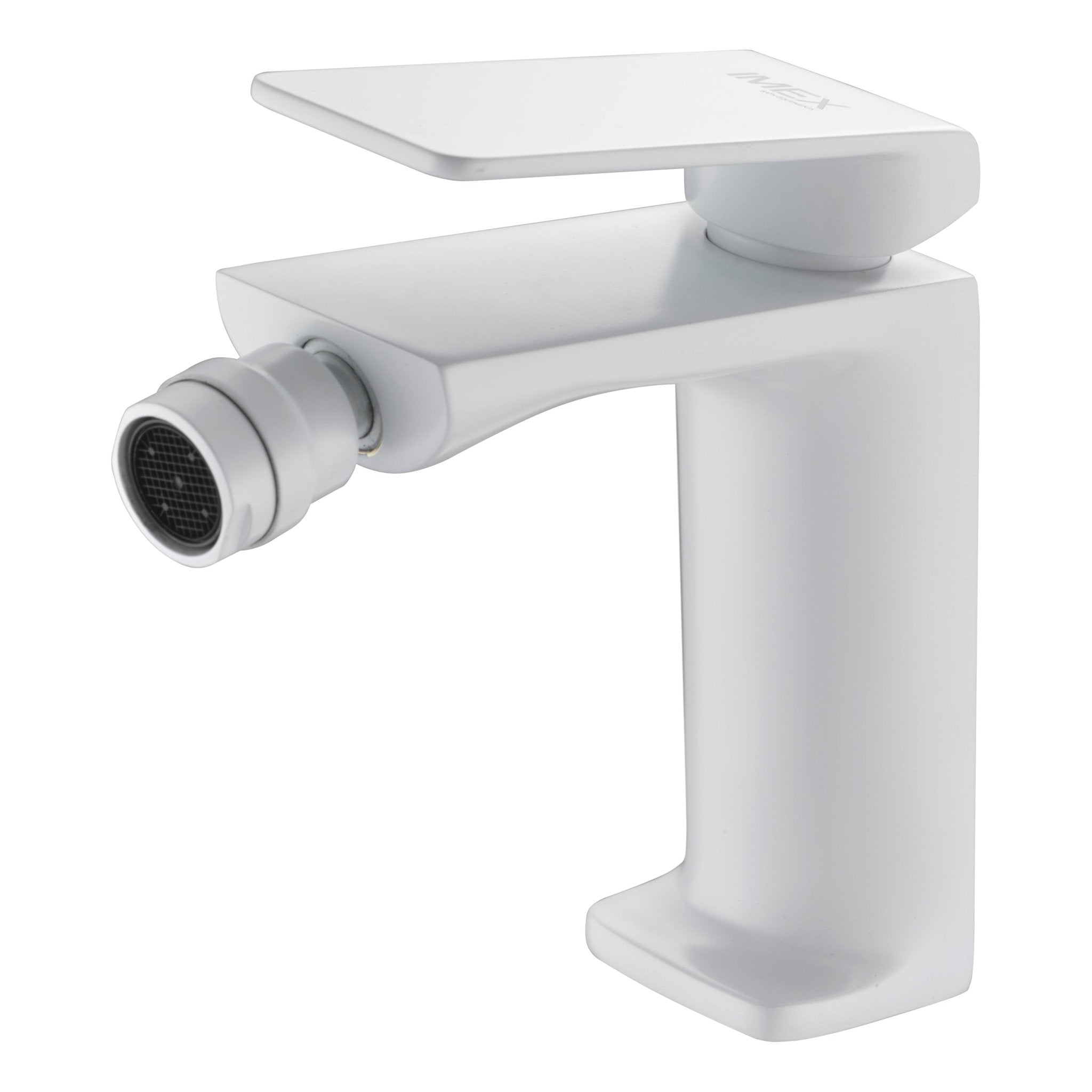 Imex - Monomando bidé Fiyi blanco mate - BricoandPool