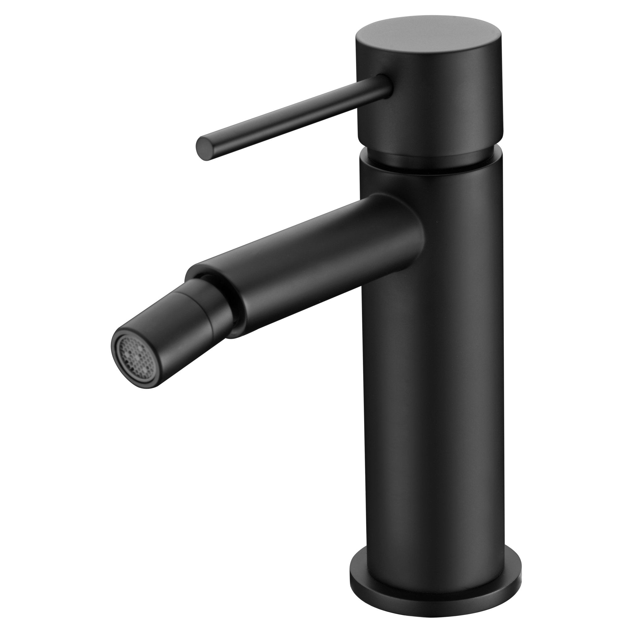 Imex - Monomando bidé Milos negro mate - BricoandPool