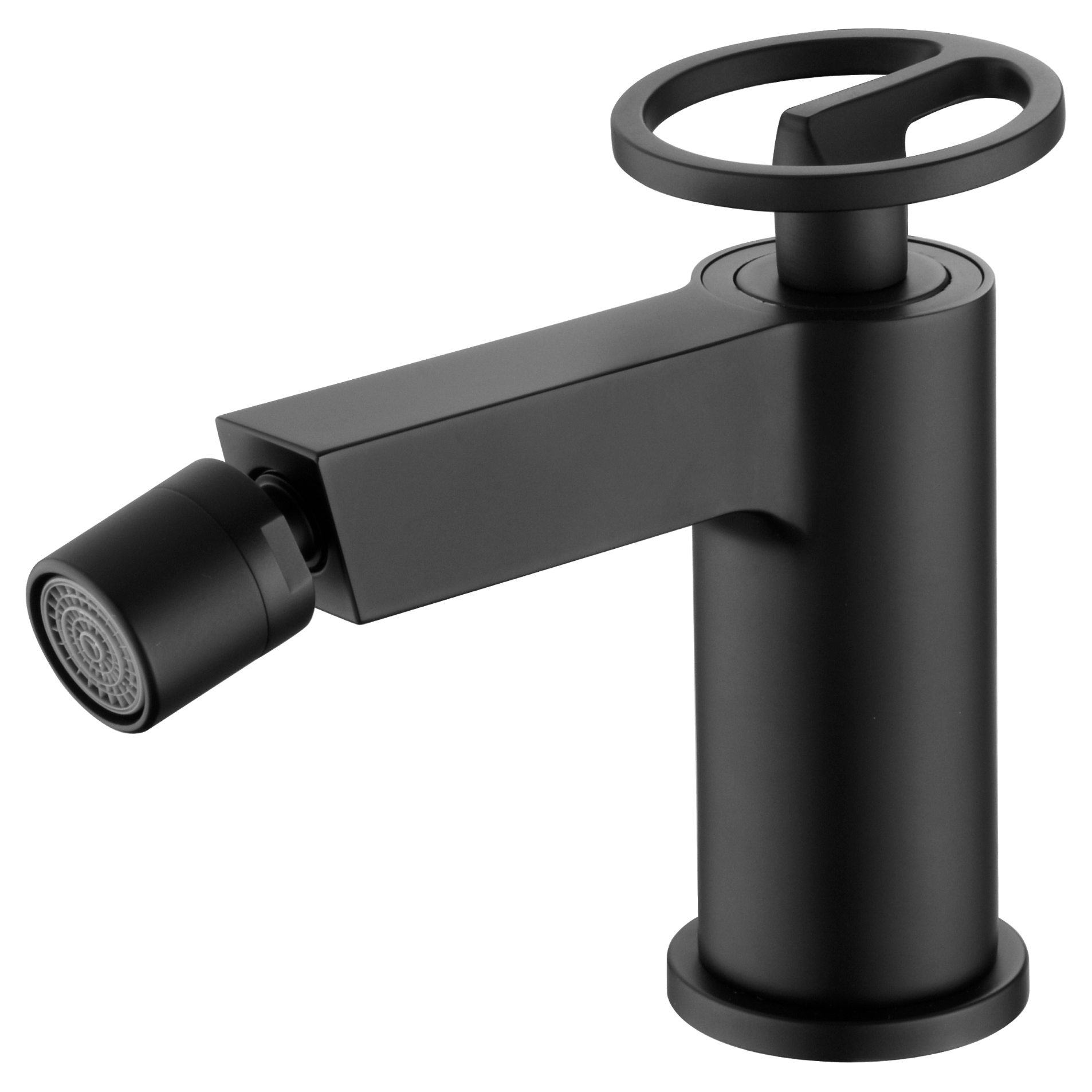 Imex - Monomando bidé Olimpo negro mate - BricoandPool
