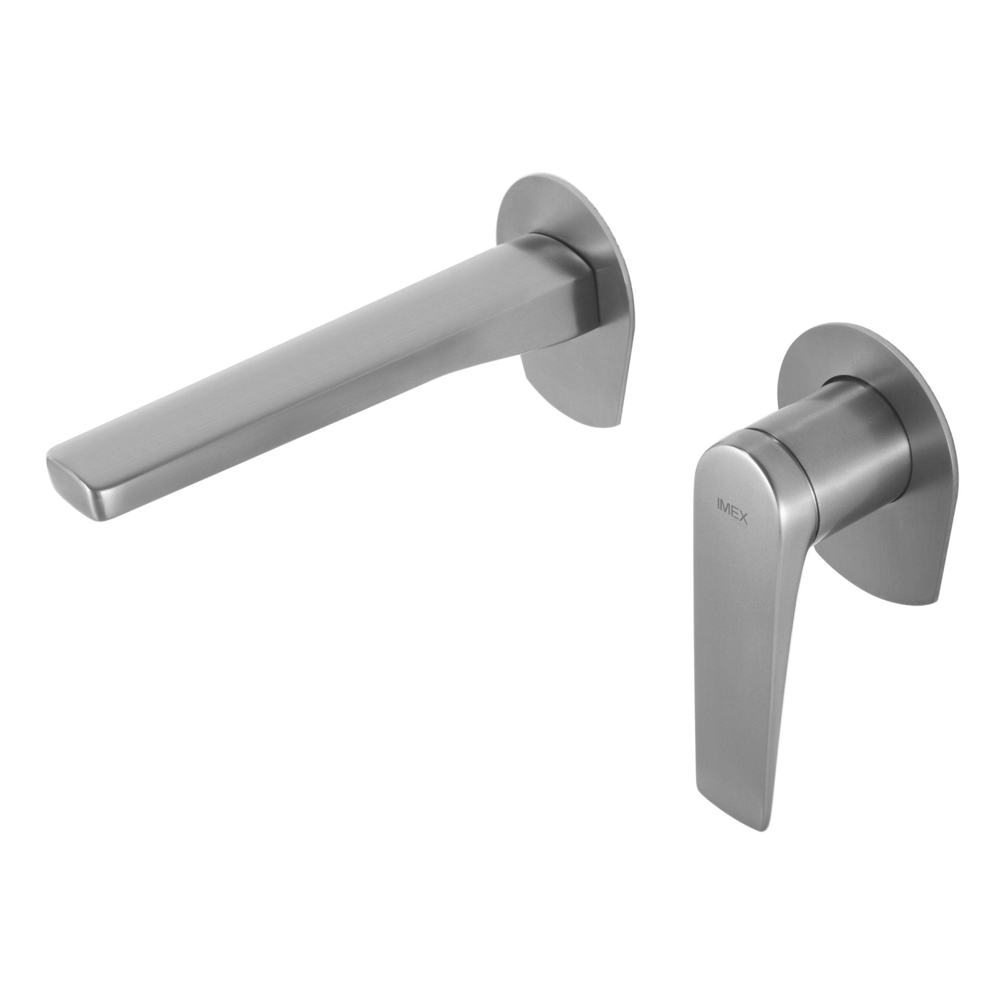 Imex - Monomando empotrado lavabo Delos (acero S.316) - BricoandPool