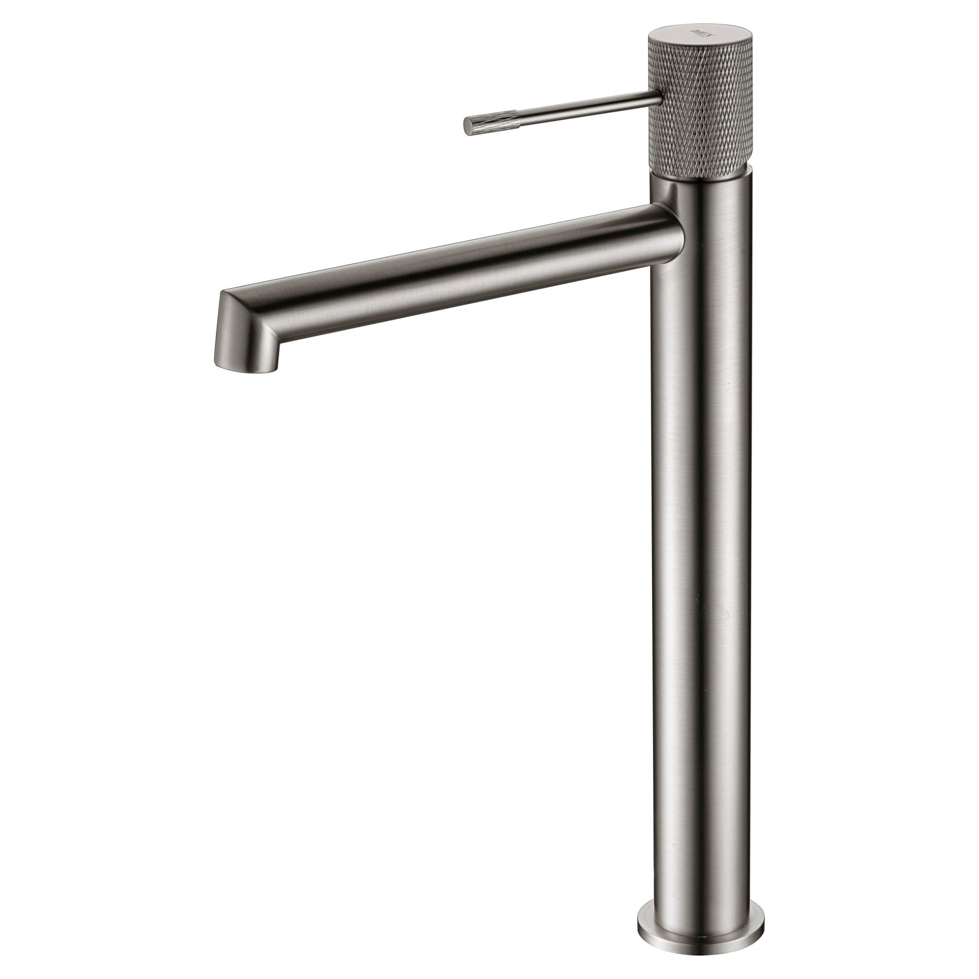 Imex - Monomando lavabo alto Line níquel cepillado - BricoandPool
