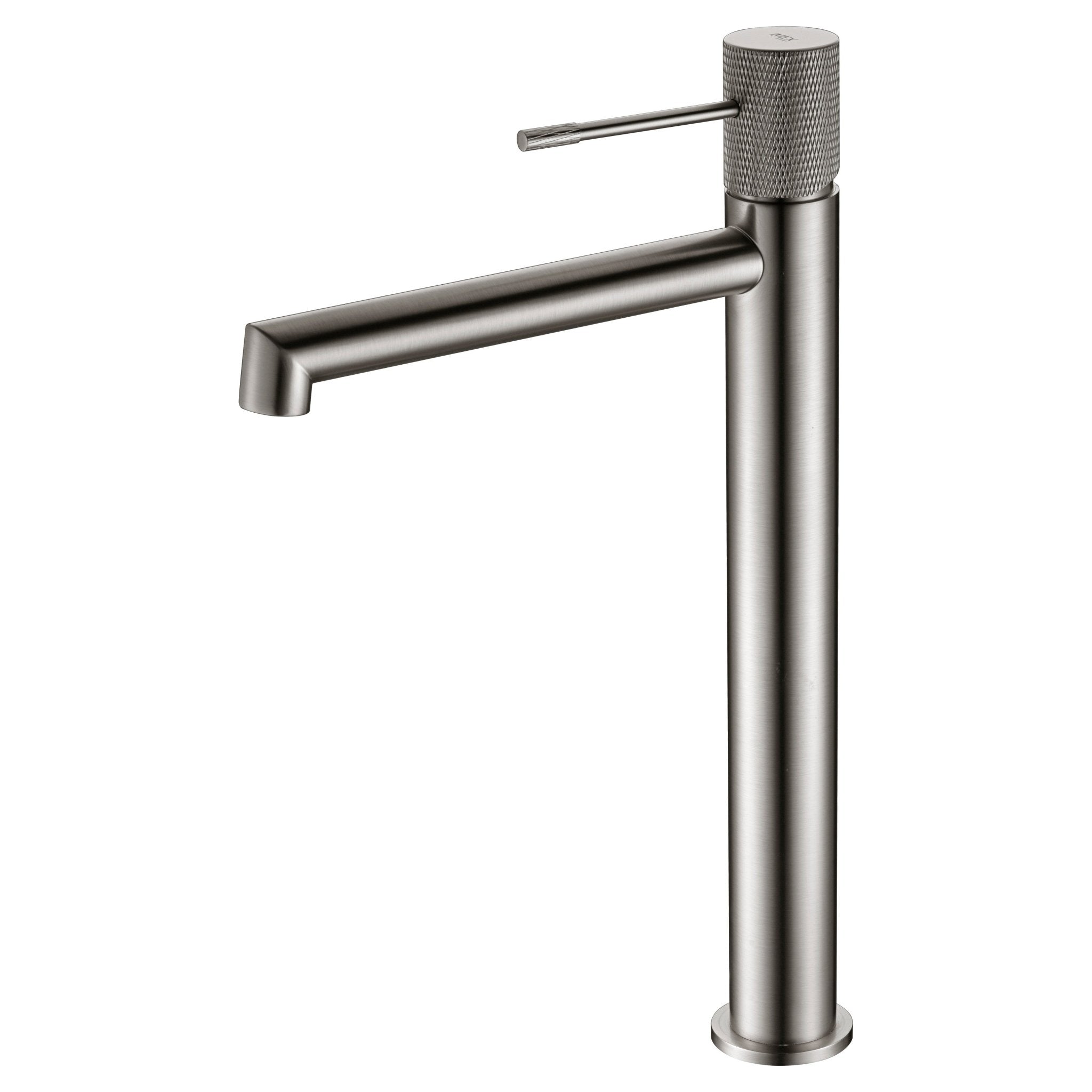 Imex - Monomando lavabo alto Line níquel cepillado - BricoandPool