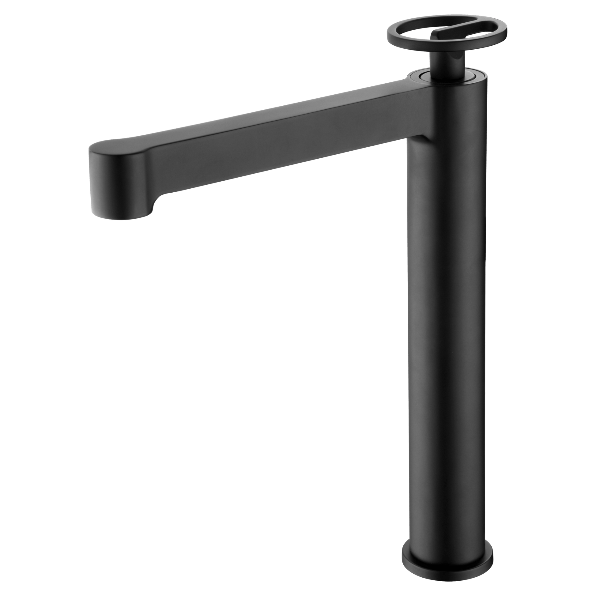 Imex - Monomando lavabo alto Olimpo negro mate - BricoandPool