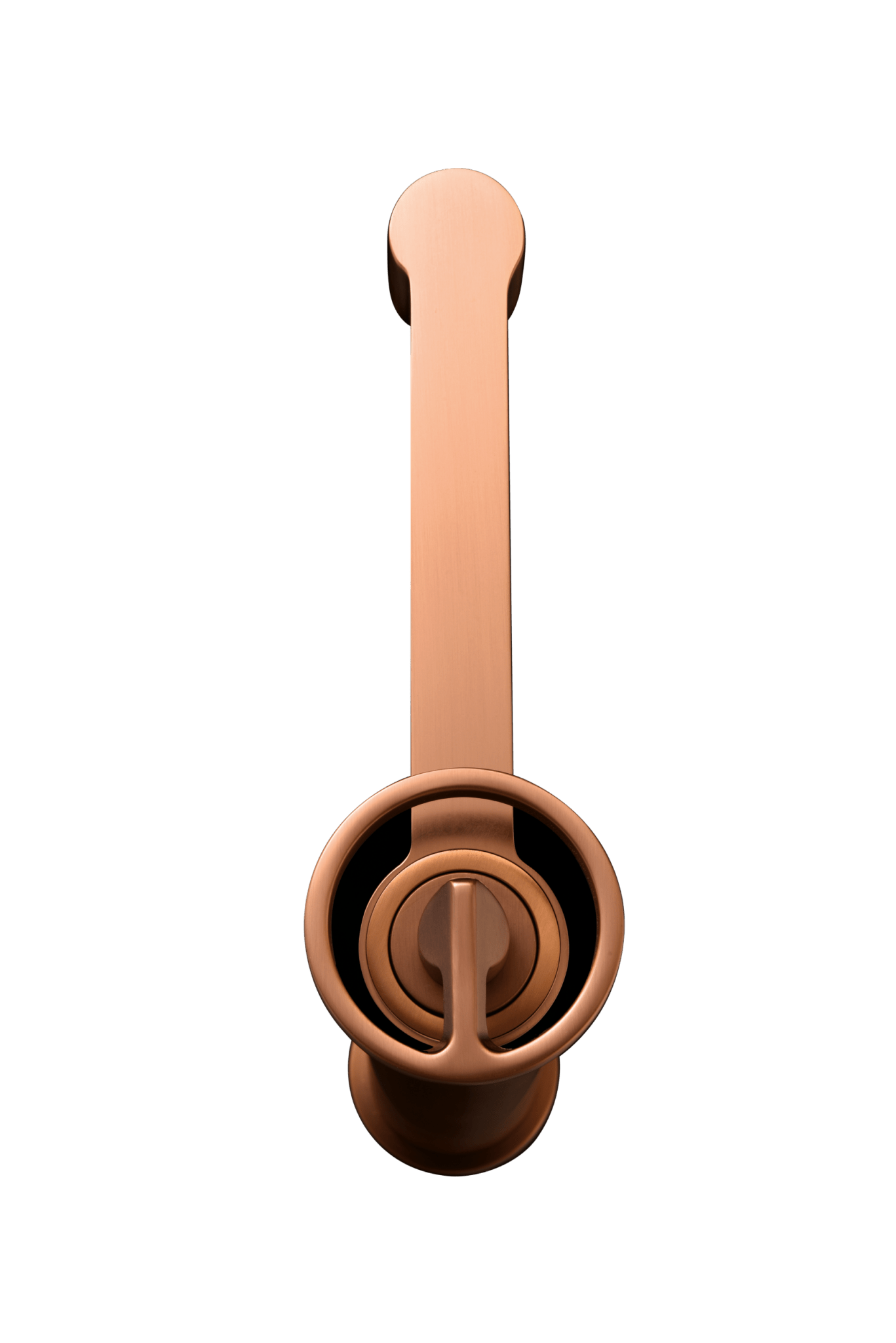 Imex - Monomando lavabo alto Olimpo oro rosa cepillado - BricoandPool
