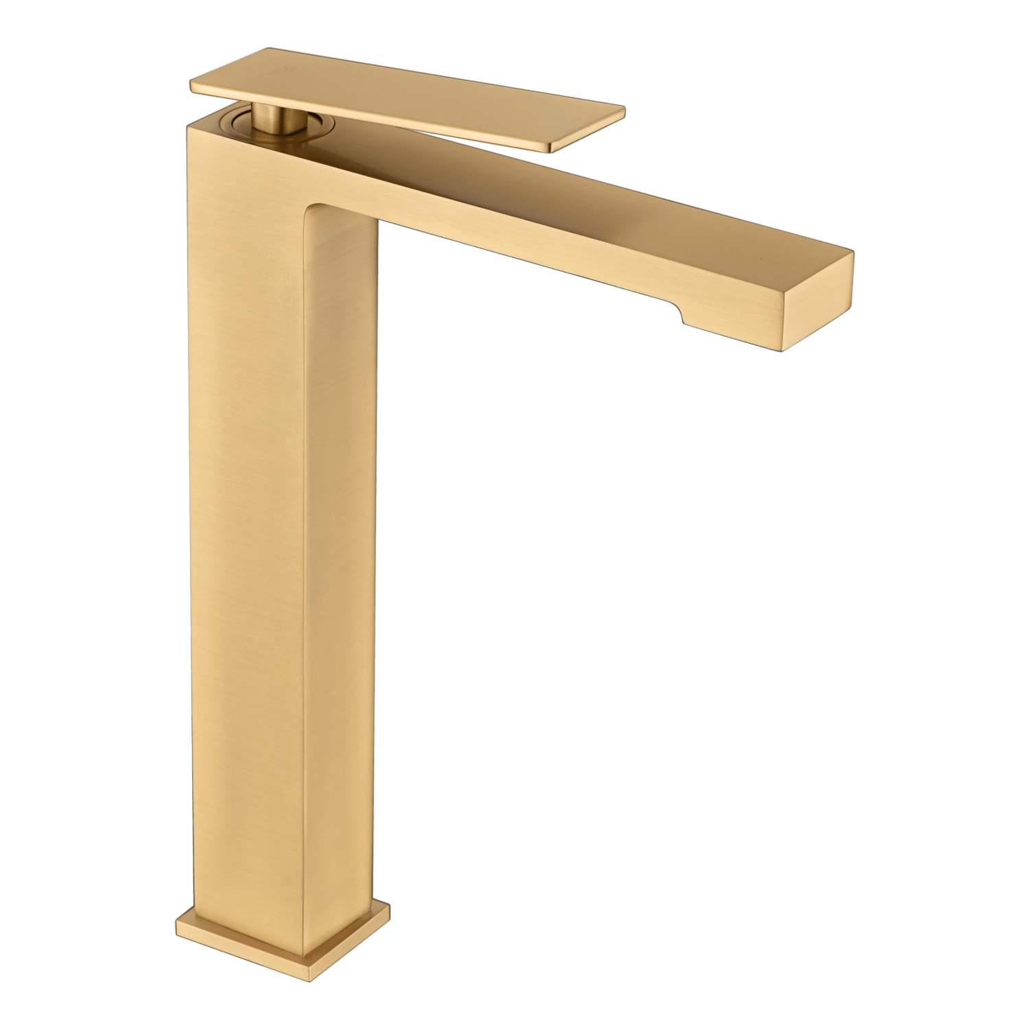 Imex - Monomando lavabo alto Pisa oro cepillado - BricoandPool