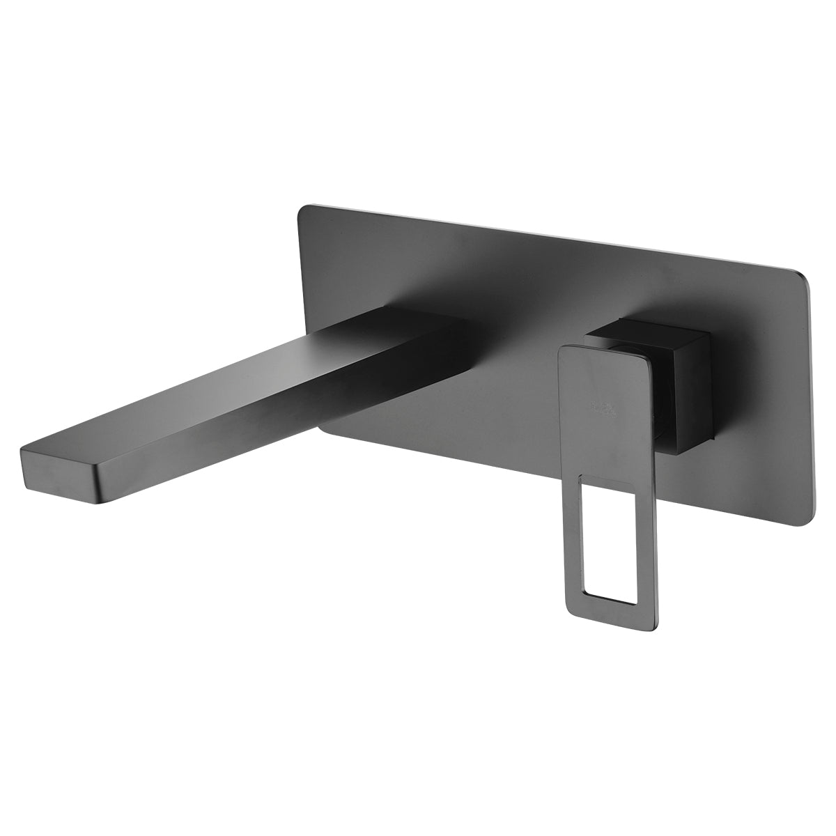 Imex - Monomando lavabo empotrado Suecia negro mate - BricoandPool