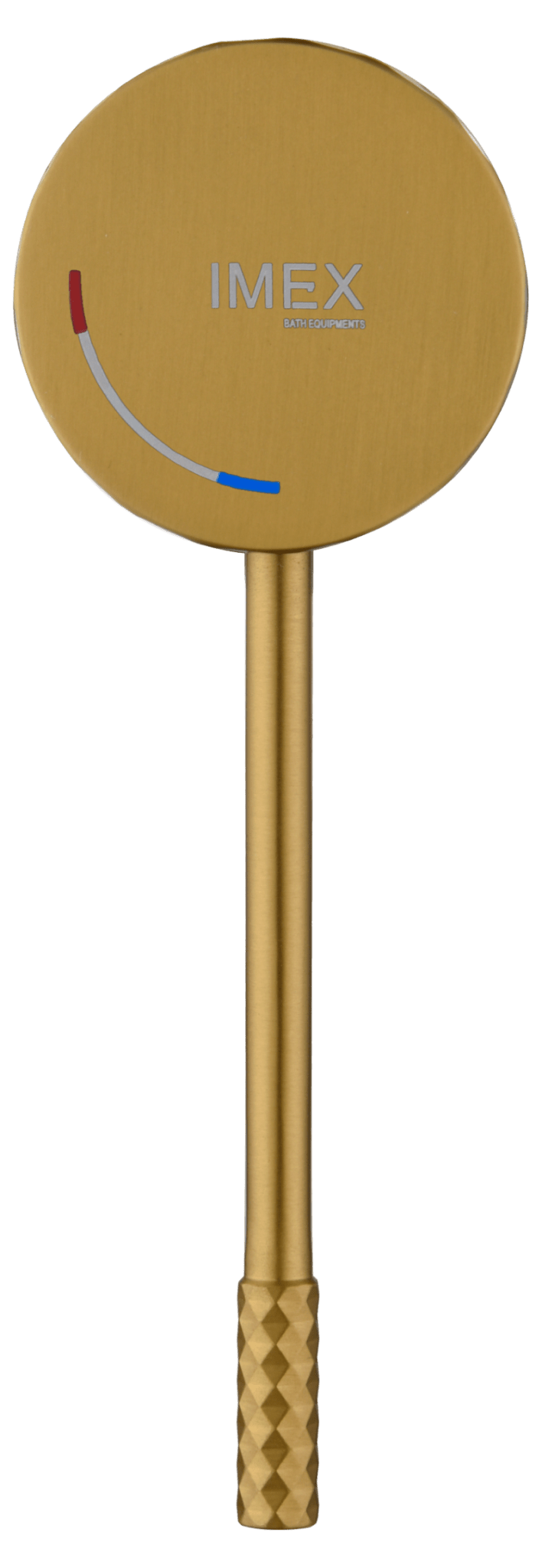 Imex - Monomando lavabo Génova oro cepillado - BricoandPool