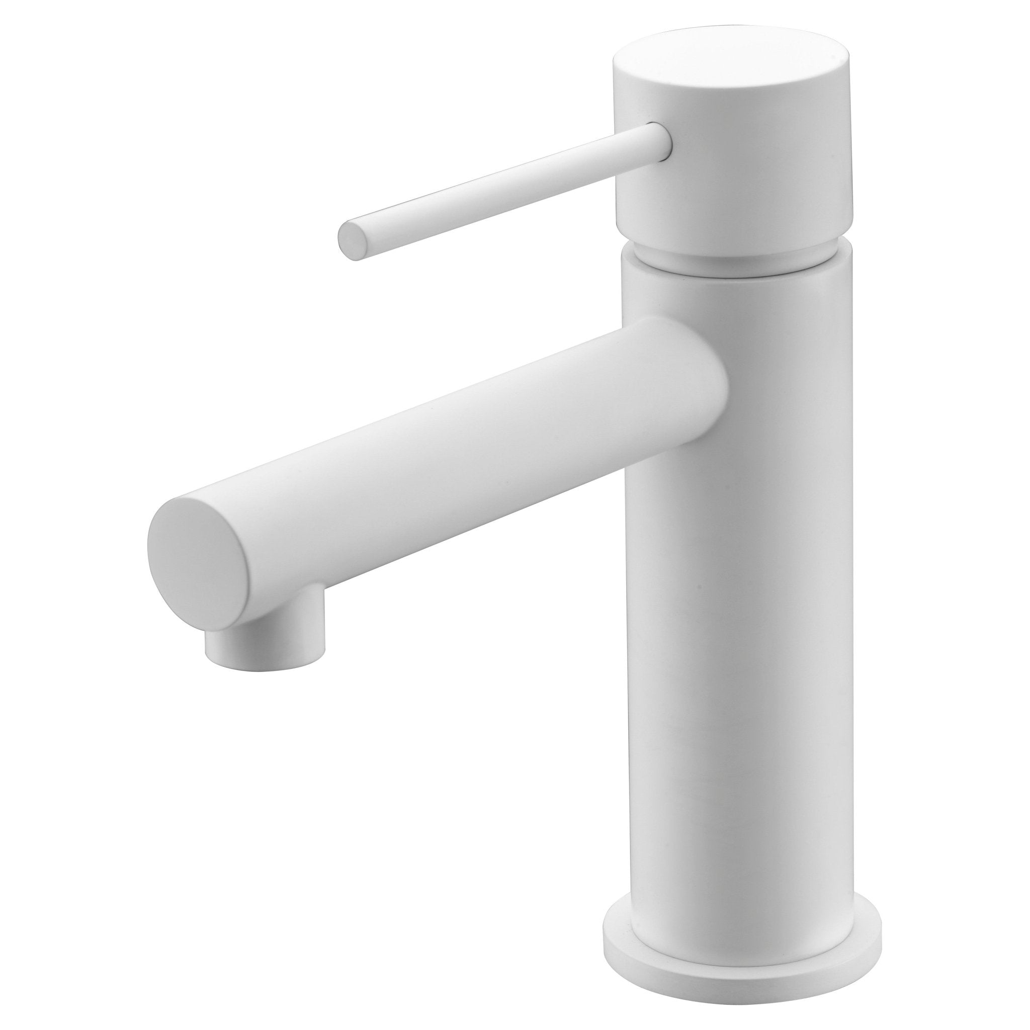 Imex - Monomando lavabo Milos blanco mate - BricoandPool