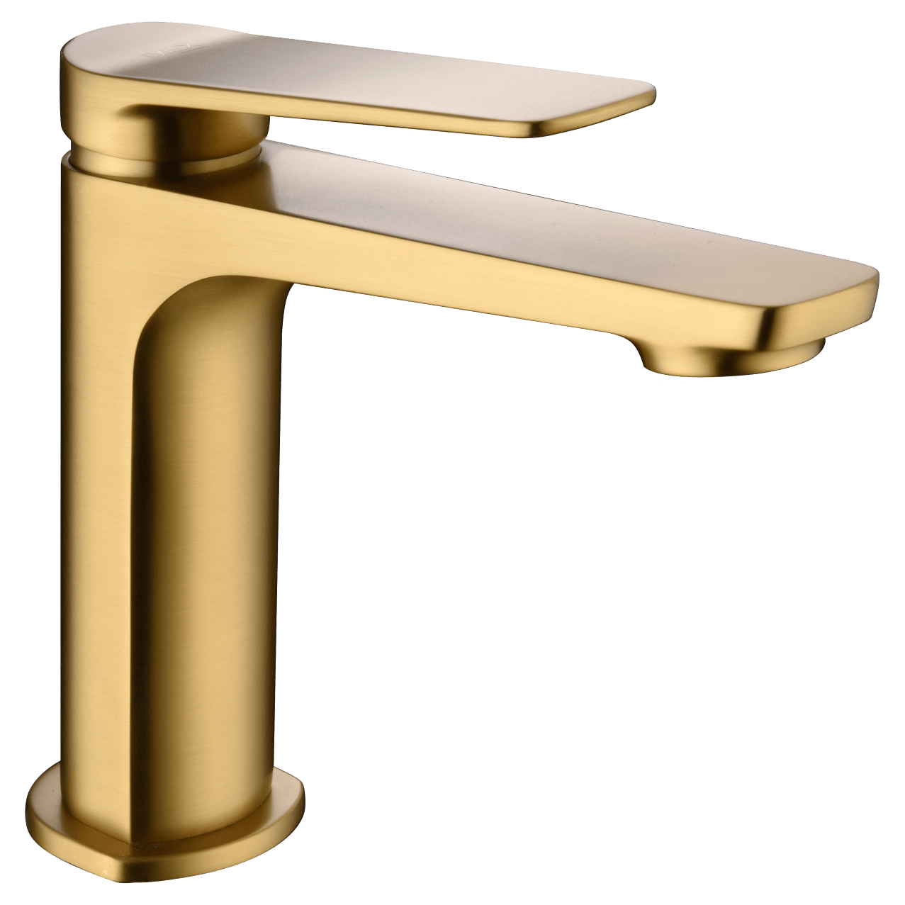 Imex - Monomando lavabo Nápoles oro cepillado - BricoandPool