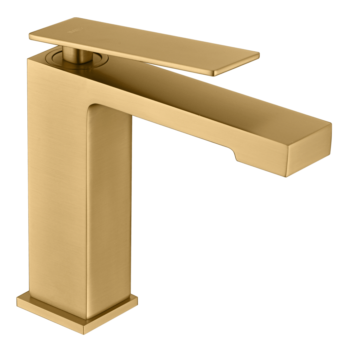 Imex - Monomando lavabo Pisa oro cepillado - BricoandPool
