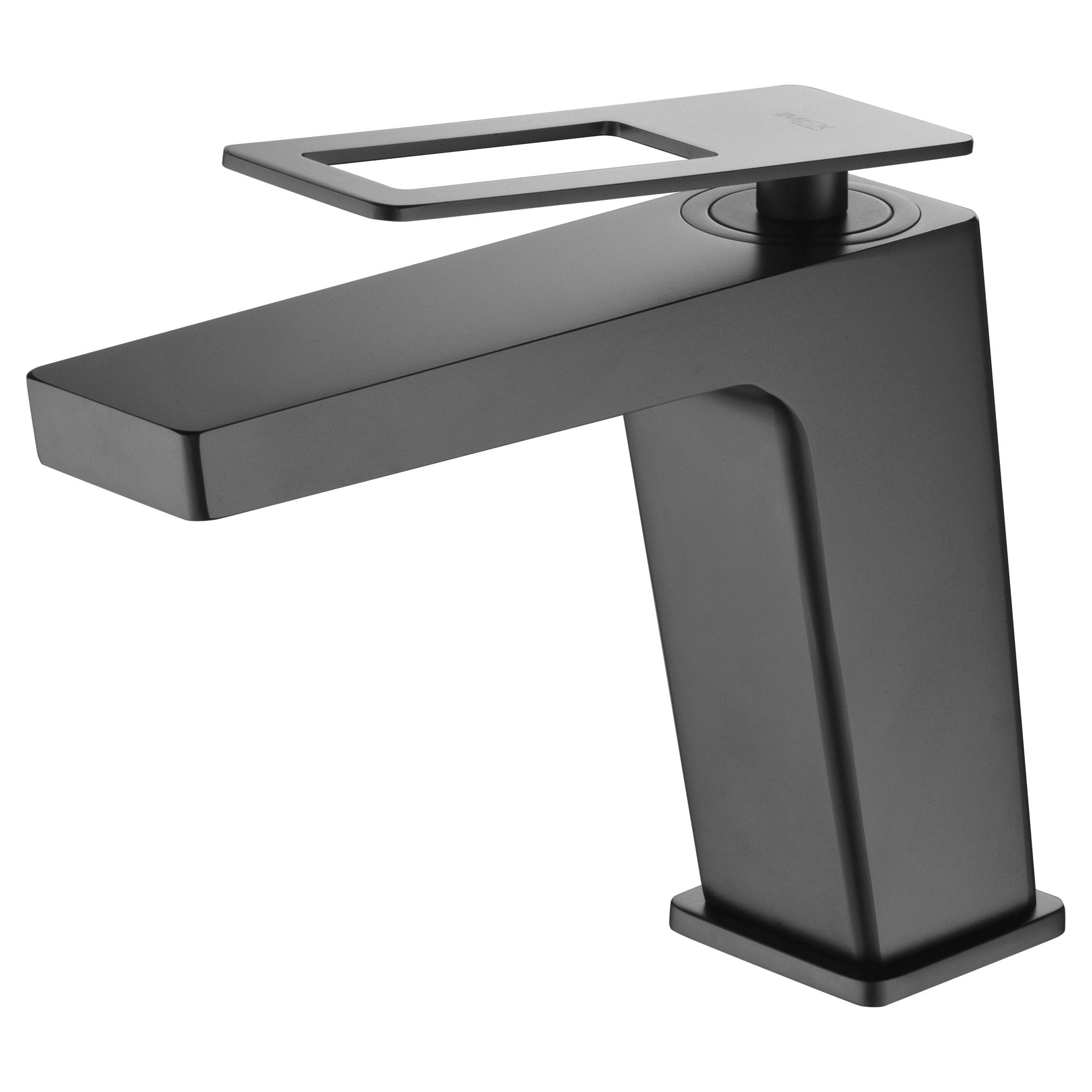 Imex - Monomando lavabo Valencia negro mate - BricoandPool