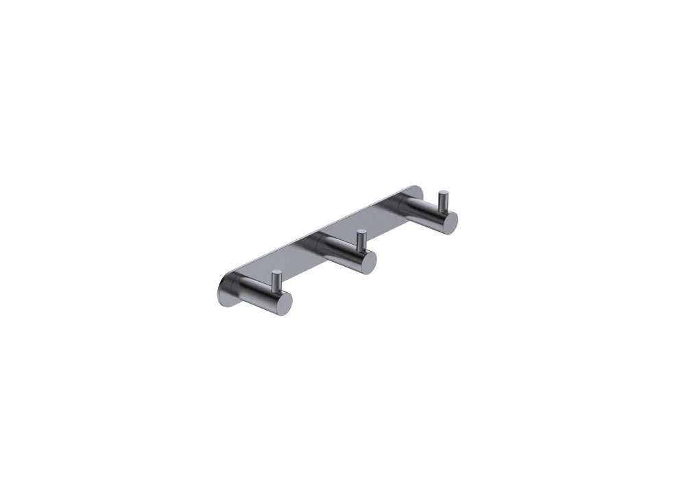 Imex - Percha triple Essential black gun metal - BricoandPool