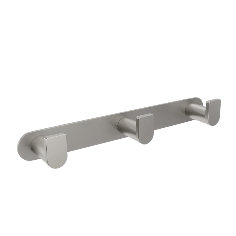 Imex - Percha triple Practic acero - BricoandPool