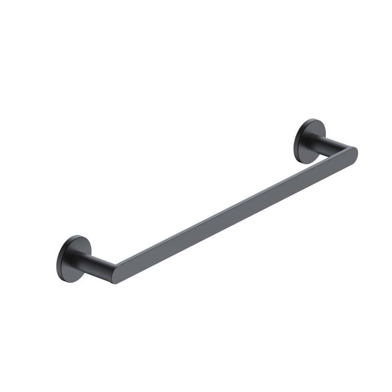 Imex - Toallero barra 40 cm Practic negro mate - BricoandPool