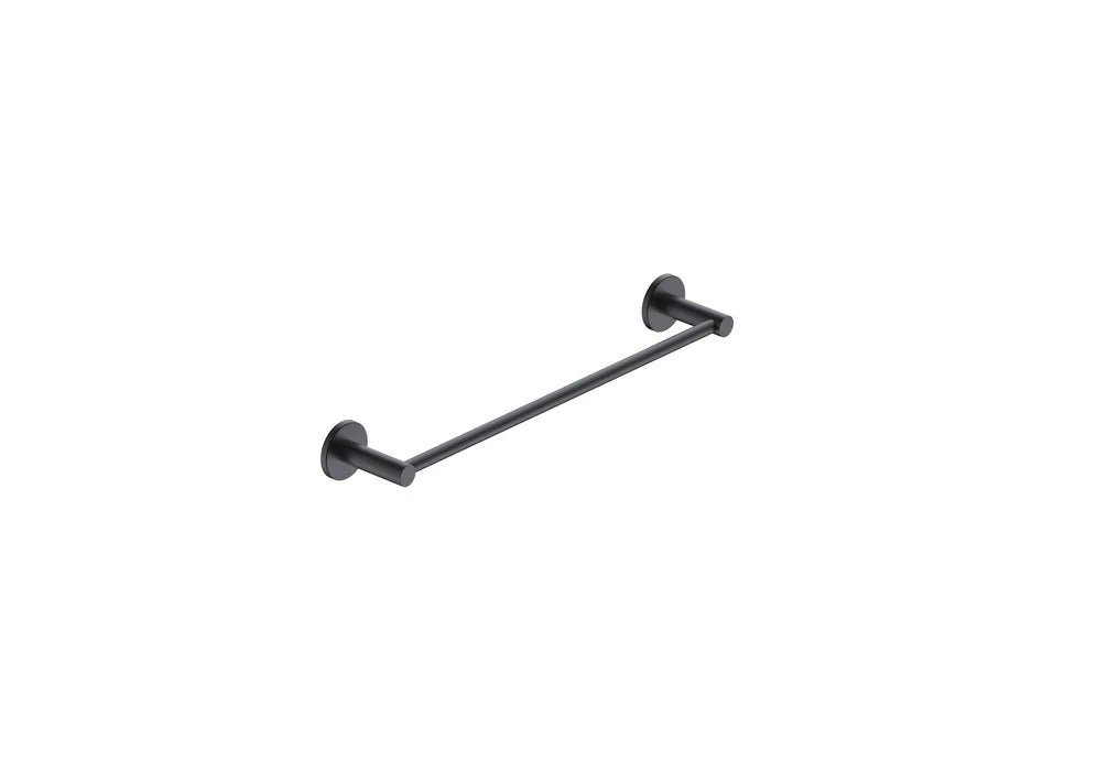 Imex - Toallero barra 50 cm Essential negro mate - BricoandPool