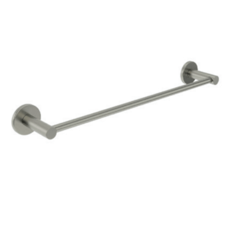 Imex - Toallero barra 50 cm Essential níquel cepillado - BricoandPool