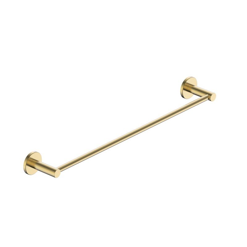 Imex - Toallero barra 50 cm Essential oro cepillado - BricoandPool